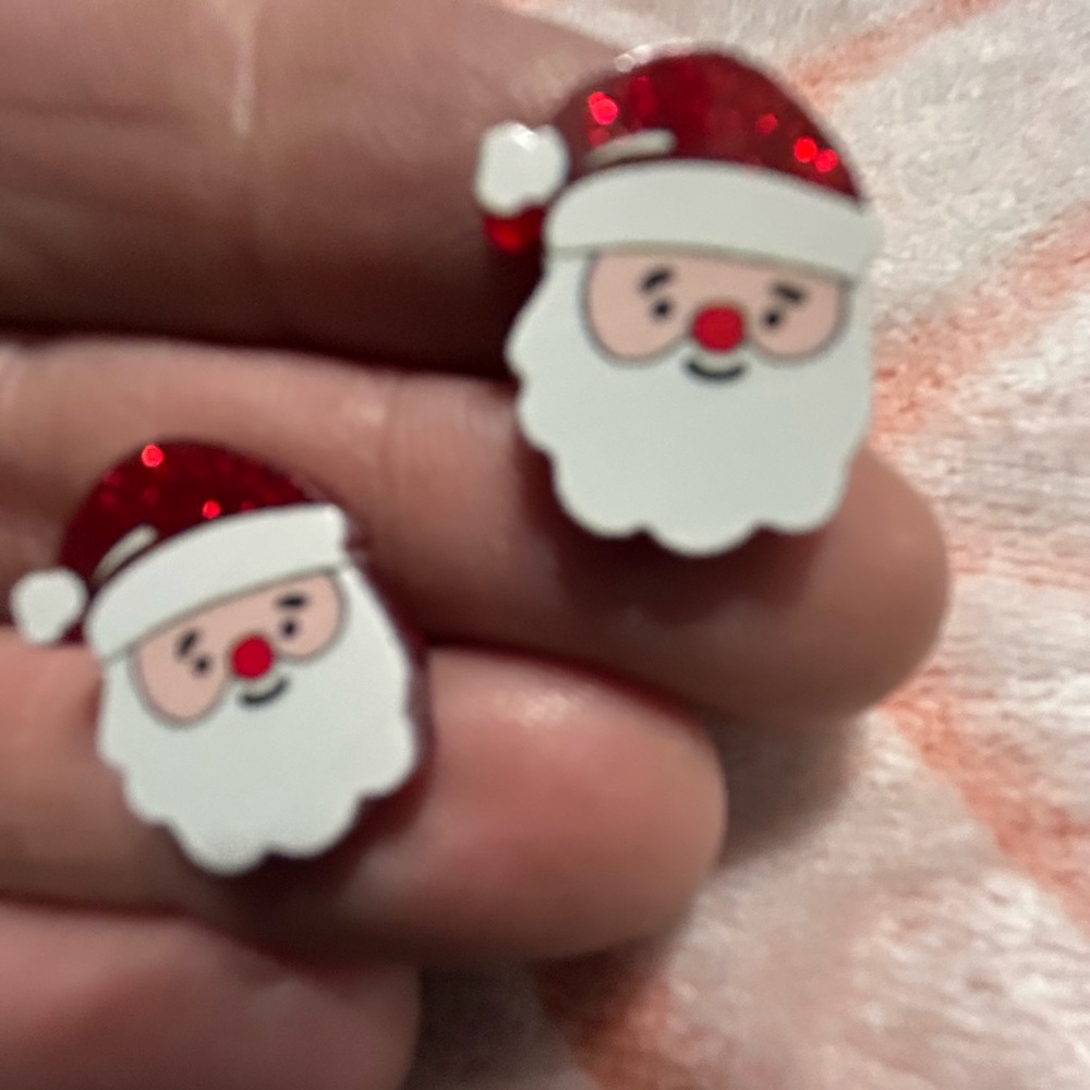 Santa Claus Women or Kids Earrings